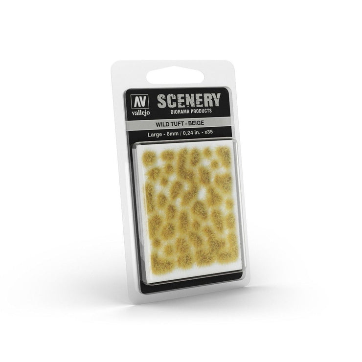 Vallejo Scenery - Wild Tuft: Beige 6mm (Large)