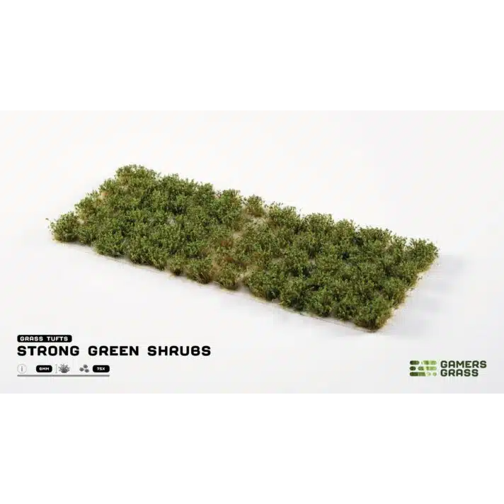 Shrubs: Strong Green Shrubs (Wild)