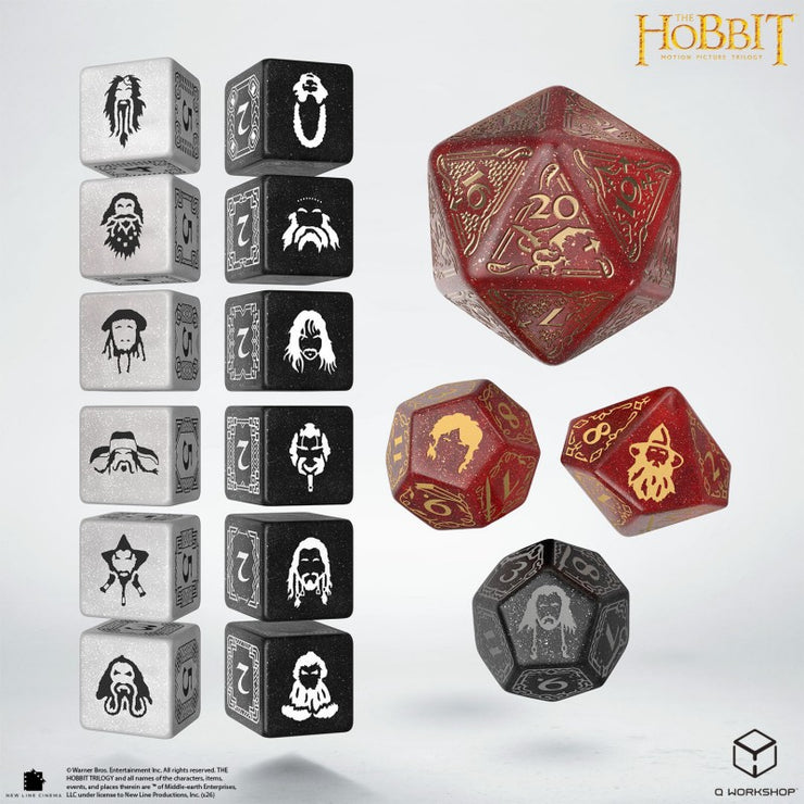 Ember Hearth: The Hobbit TCG Dice Set - Q Workshop