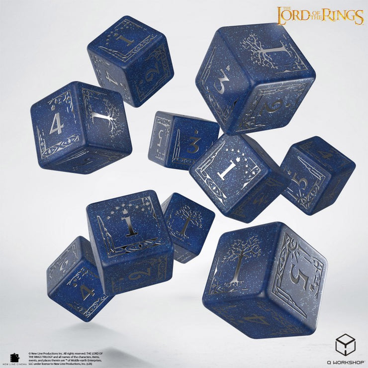 Gondor: The Lord of the Rings 10xD6 Dice Set - Q Workshop