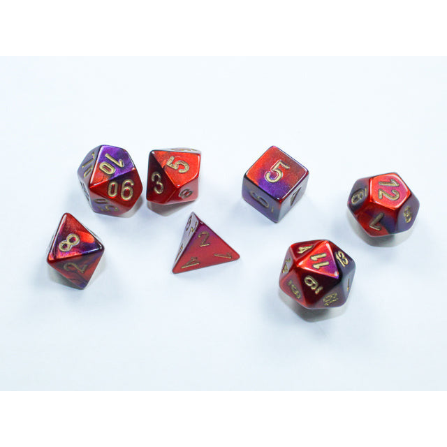 Mini Gemini Purple-Red/Gold - 7 Die Set (CHX20626)