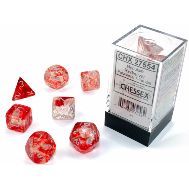 Nebula Luminary Red w/Silver - 7 Die Set (CHX27554)