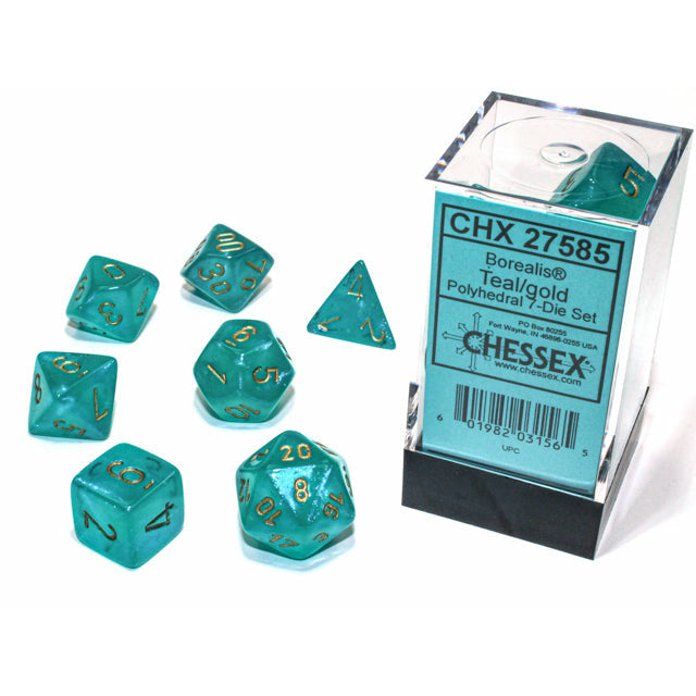 Borealis Luminary Teal w/Gold - 7 Die Set (CHX27585)