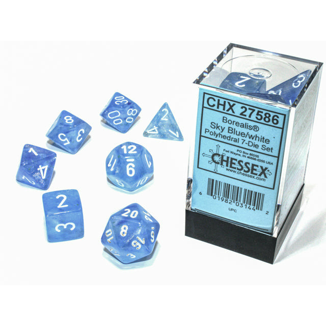 Borealis Luminary Sky Blue w/White - 7 Die Set (CHX27586)