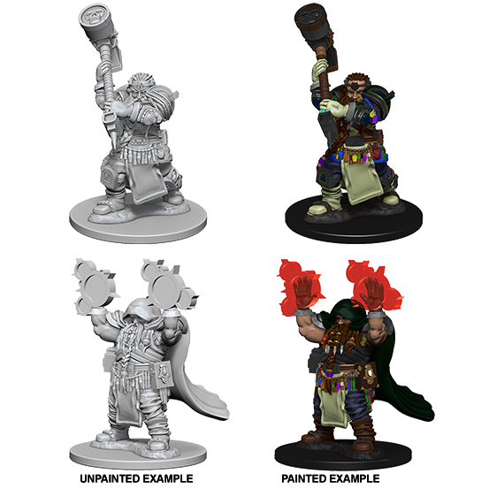 Dwarf Cleric (#1) He/Him - D&D Nolzur's Minis