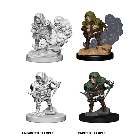 Halfling Rogue (#1) He/Him - D&D Nolzur's Minis