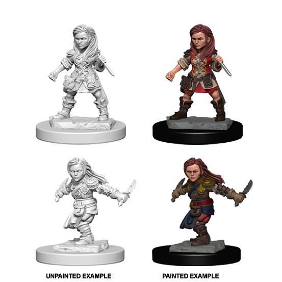 Halfling Rogue (#1) She/Her - D&D Nolzur's Minis