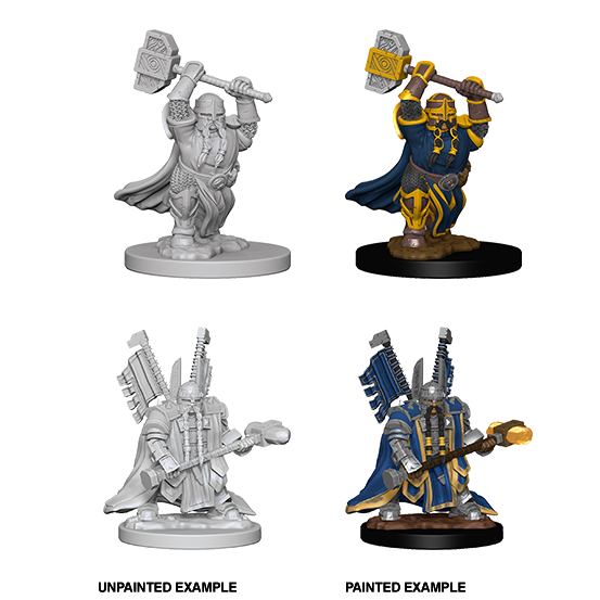 Dwarf Paladin He/Him - D&D Nolzur’s Minis