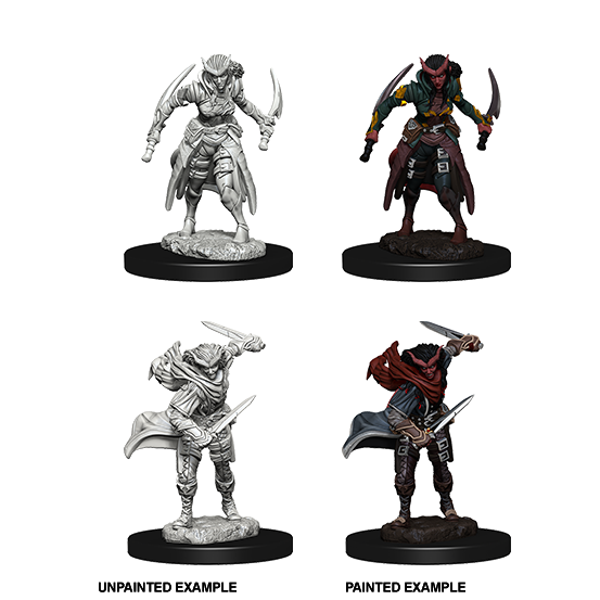 Tiefling Rogue She/Her - D&D Nolzur’s Minis