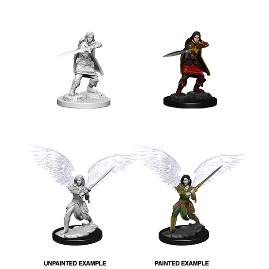 Aasimar Fighter She/Her - D&D Nolzur’s Minis
