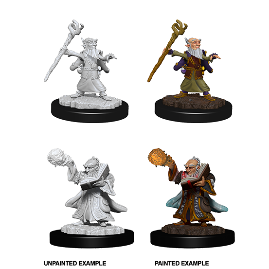 Gnome Wizard He/Him - D&D Nolzur’s Minis