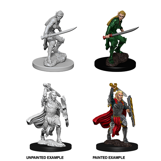 Elf Fighter She/Her - D&D Nolzur’s Minis