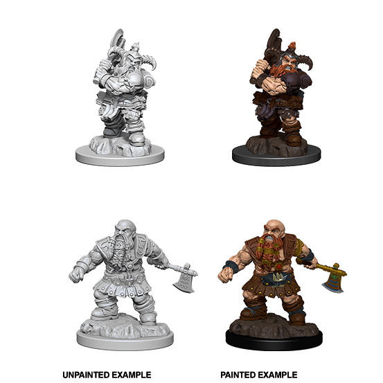 Dwarf Barbarian He/Him - D&D Nolzur’s Minis
