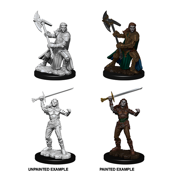 Half-Orc Fighter She/Her - D&D Nolzur’s Minis