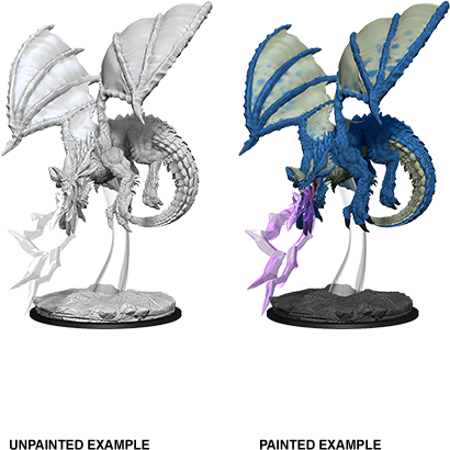 Young Blue Dragon - D&D Nolzur’s Minis