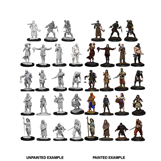 Townspeople & Accessories -  WizKids Deep Cuts