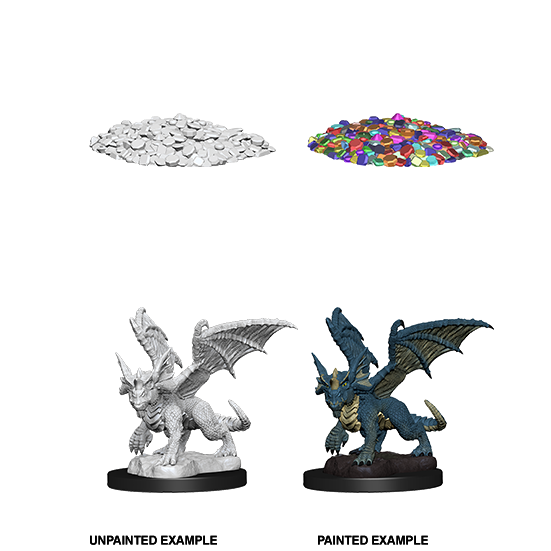 Blue Dragon Wyrmling - D&D Nolzur’s Minis