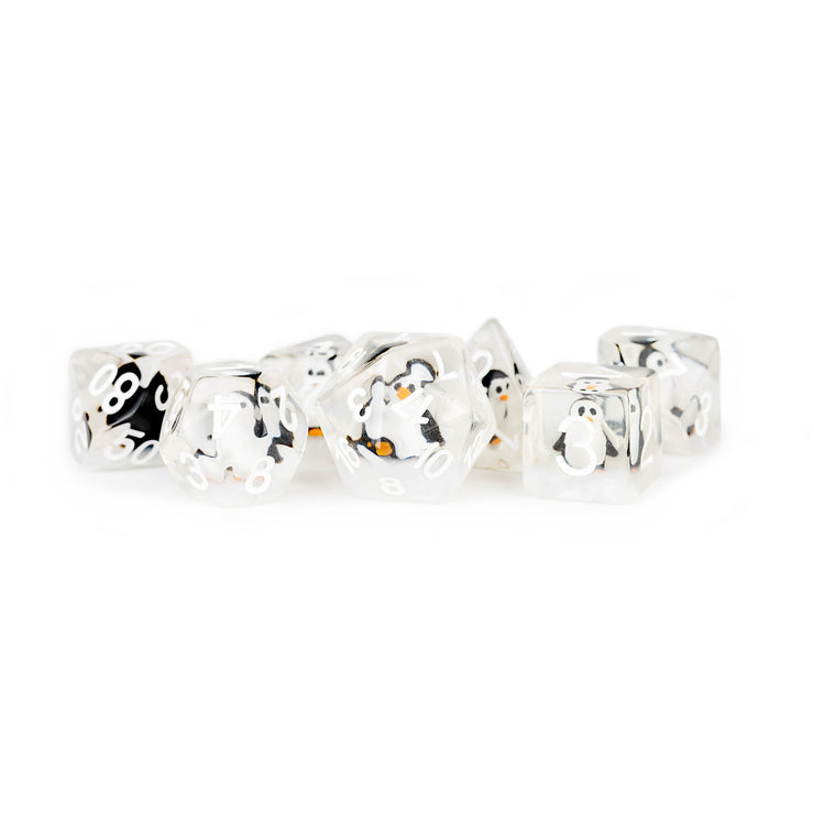 MDG Resin Dice Set - Penguin