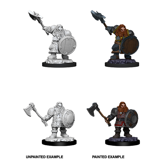 Dwarf Fighter (#2) He/Him - D&D Nolzur’s Minis
