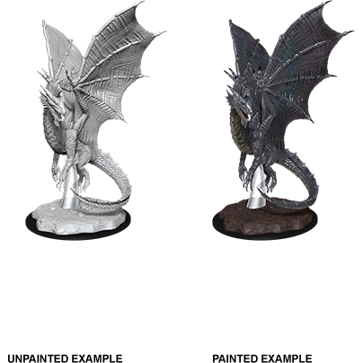 Young Silver Dragon - D&D Nolzur’s Minis