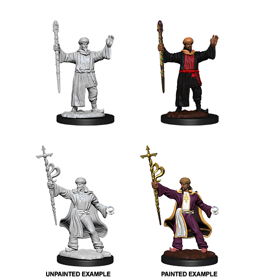 Human Wizard (#3) He/Him - D&D Nolzur’s Minis