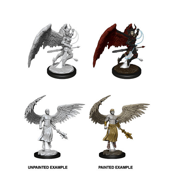 Deva & Erinyes - D&D Nolzur’s Minis