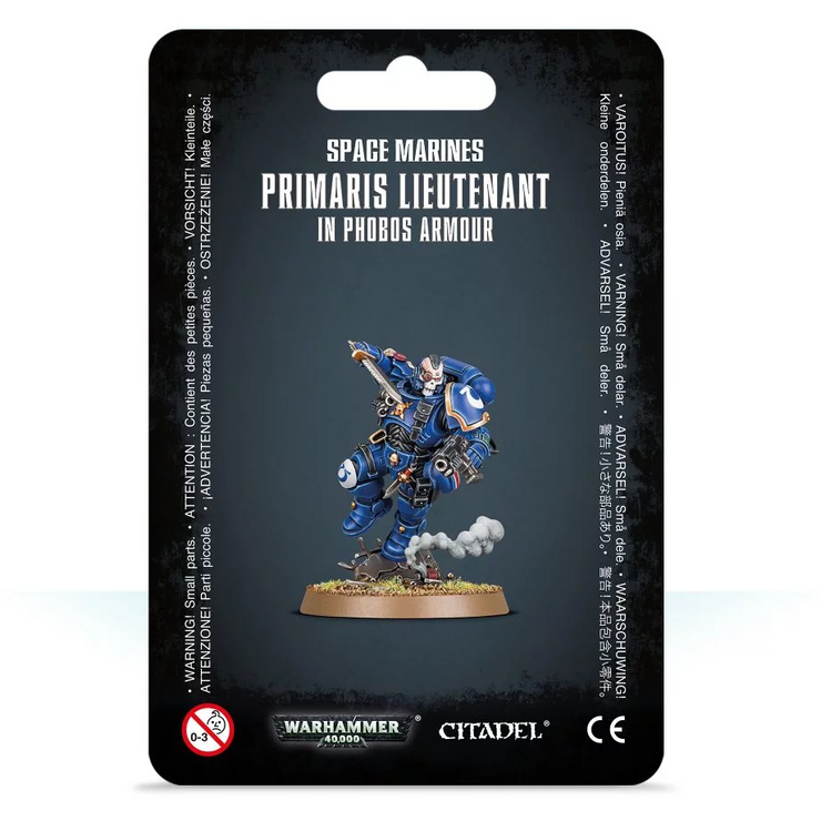 Space Marine Primaris Lieutenant in Phobos Armour