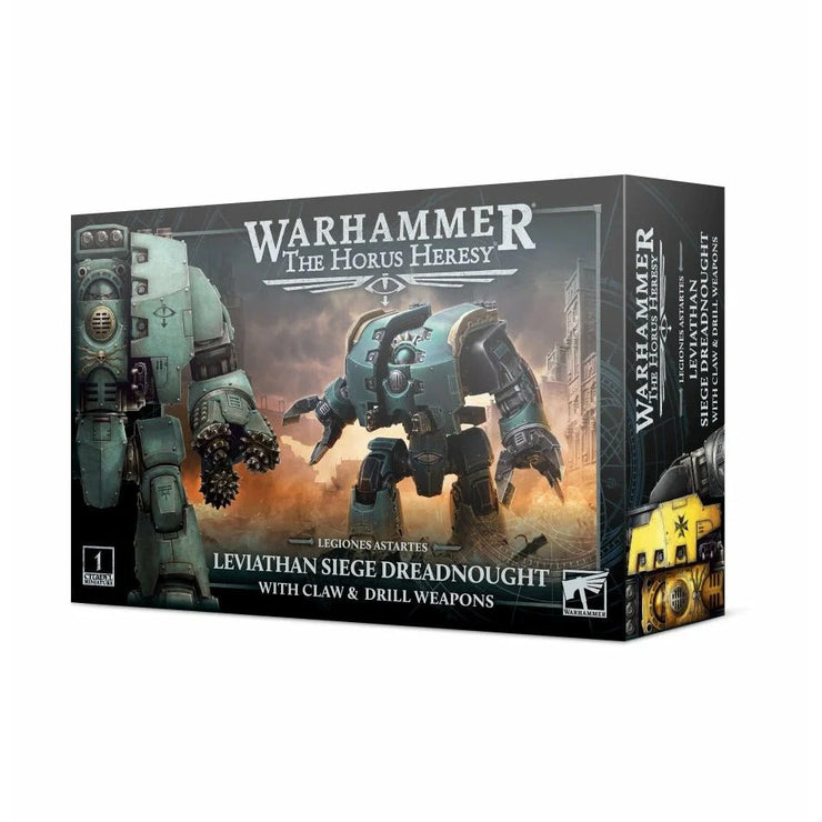 Warhammer: The Horus Heresy - Leviathan Seige Dreadnought with Claw & Drill Weapons