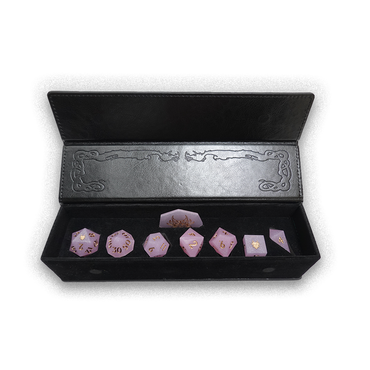 Sharp Edge Resin Dice Set - Astilbe (CC)