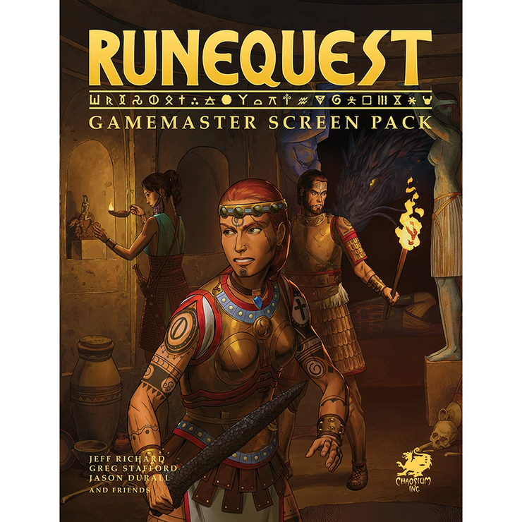 RuneQuest: Gamemaster Screen Pack
