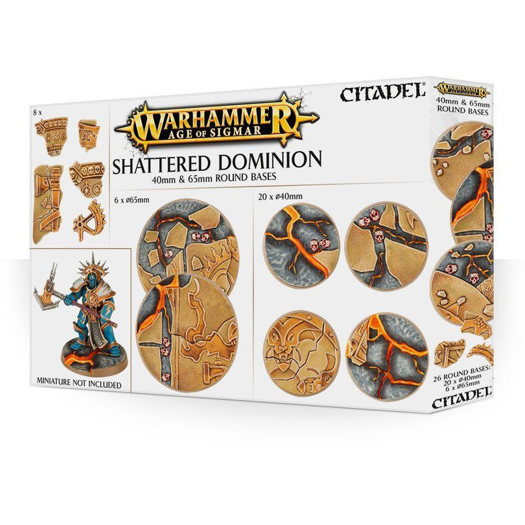 Shattered Dominion 40 & 65mm Round Bases