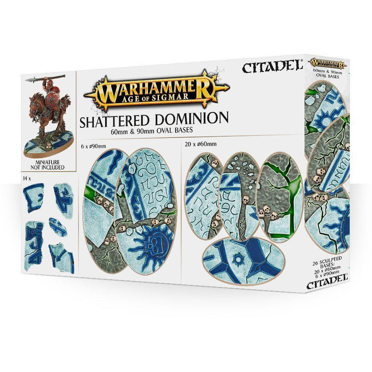 Shattered Dominion 60 & 90mm Oval Bases