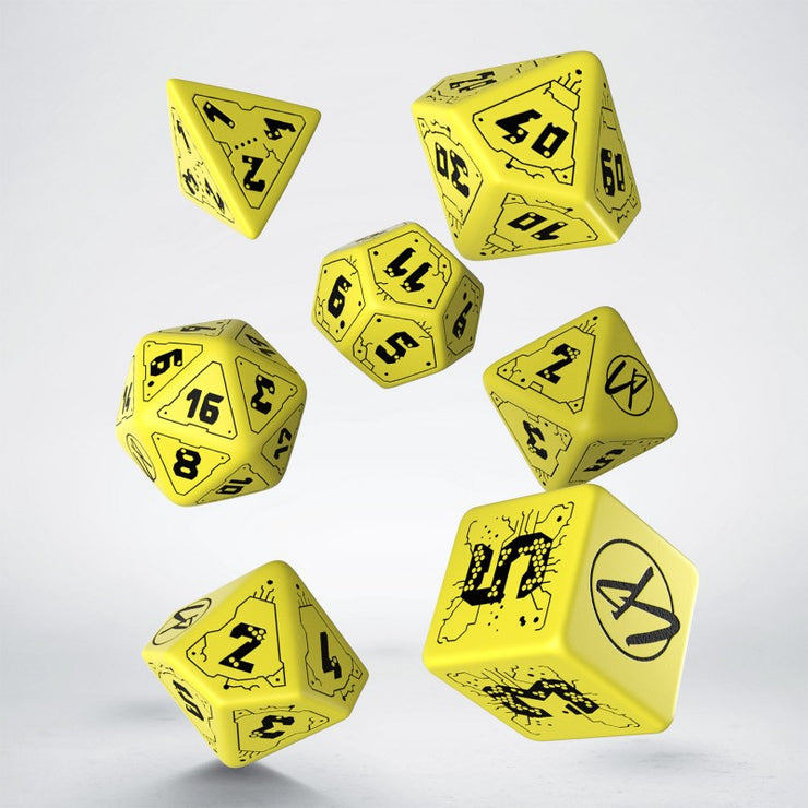 Cyberpunk Red RPG Dice Set - Danger Zone