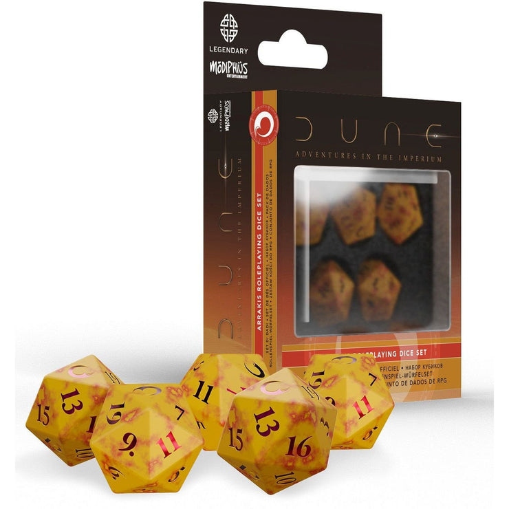 Dune RPG: Arrakis Dice Set