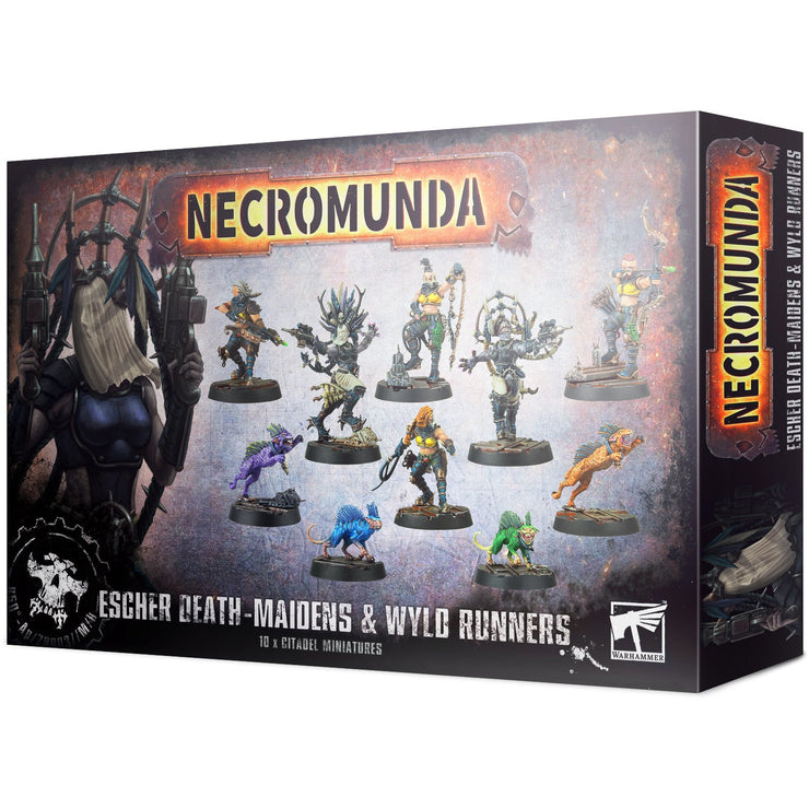 Necromunda: Escher Death-maidens and Wyld Runners