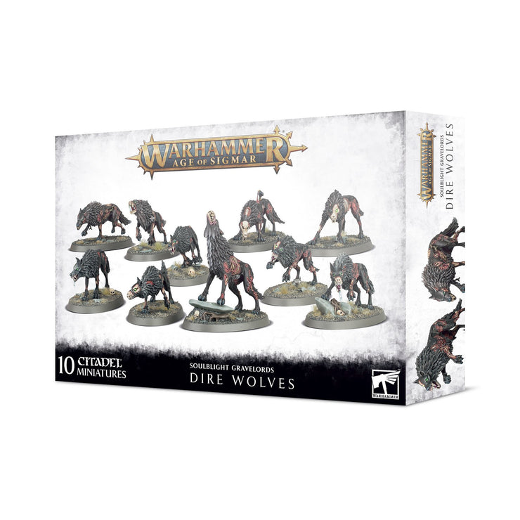 Soulblight Gravelords Dire Wolves