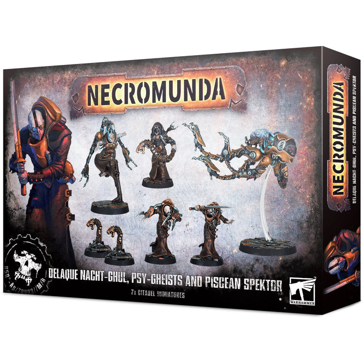 Necromunda: Delaque Nacht-Ghul, Psy-Gheists and Piscean Spektor
