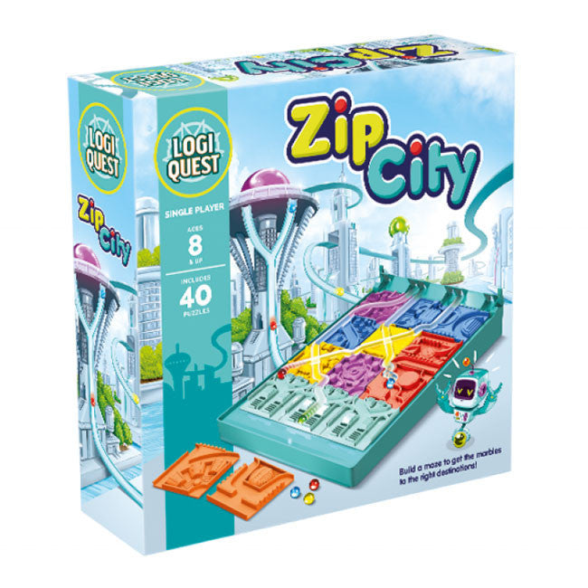 Logiquest: Zip City Logic Puzzle