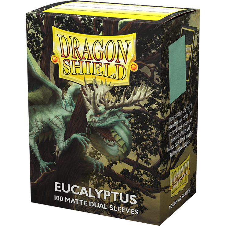 Dragon Shield Sleeves DUAL MATTE - Eucalyptus Green Lehel (100pk)