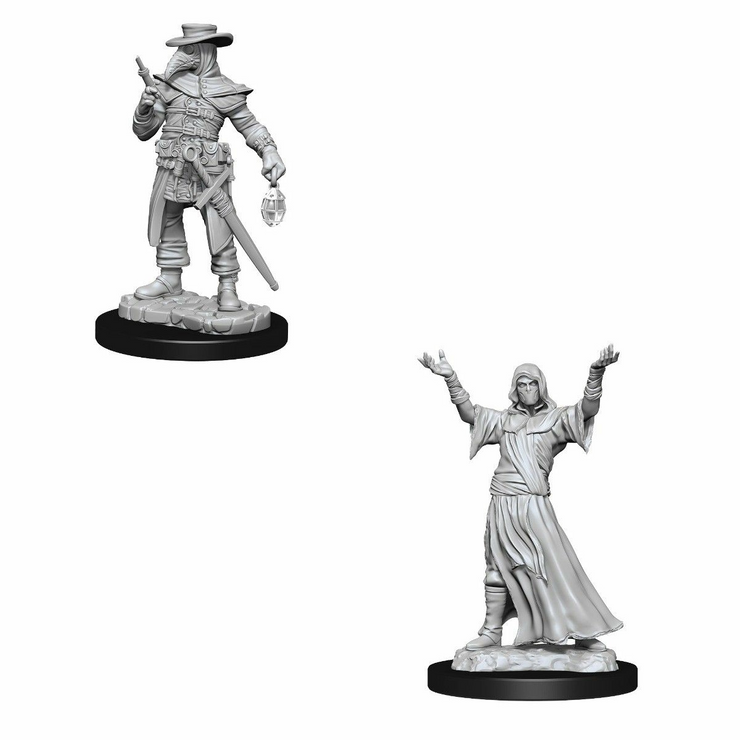 Plague Doctor and Cultist - WizKids Deep Cuts