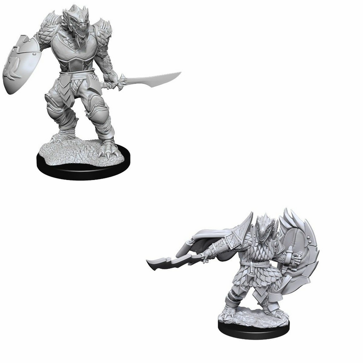 Dragonborn Fighter (#2) He/Him - D&D Nolzur's Minis